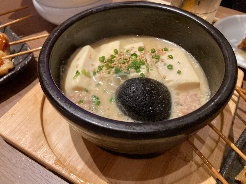 2026/08/15　白湯豆腐は染みる味