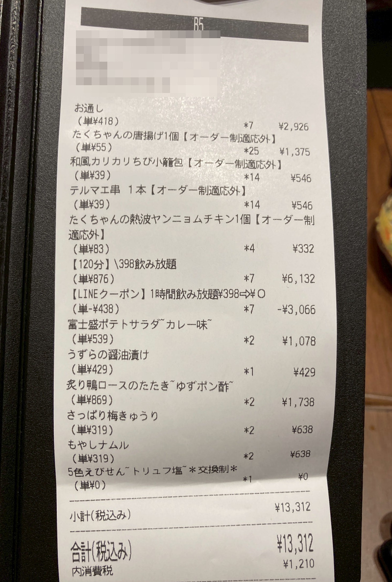 2026/02/14　7人分の衝撃価格