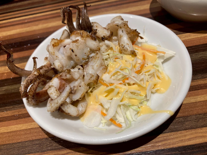 2026/04/26　ゲソ焼きは塩系で酒が進む味