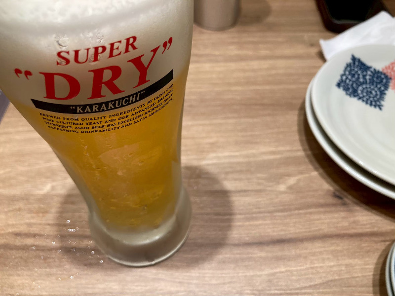 2026/05/02　ビールはハッピーアワーでも429円であるため控えめに1杯