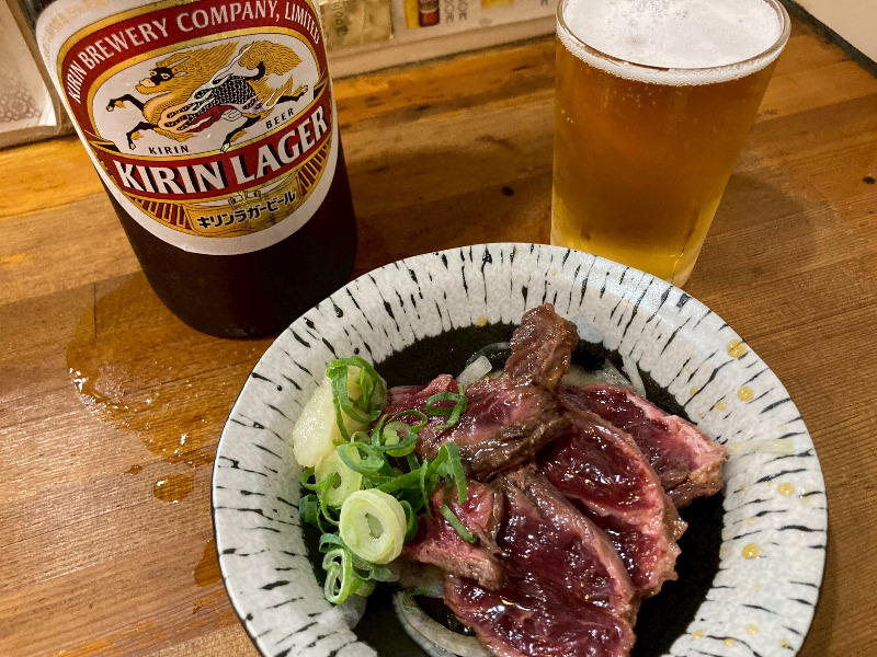 2026/05/17　牛たたきは売り切れやすい人気メニュー