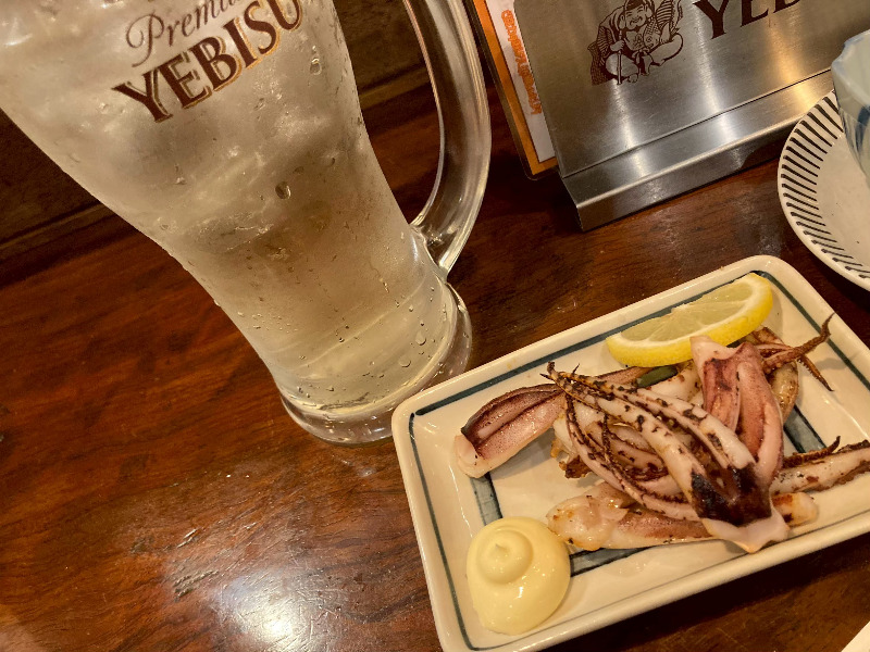 2026/05/24　いかげそ塩レモンはシンプルな味