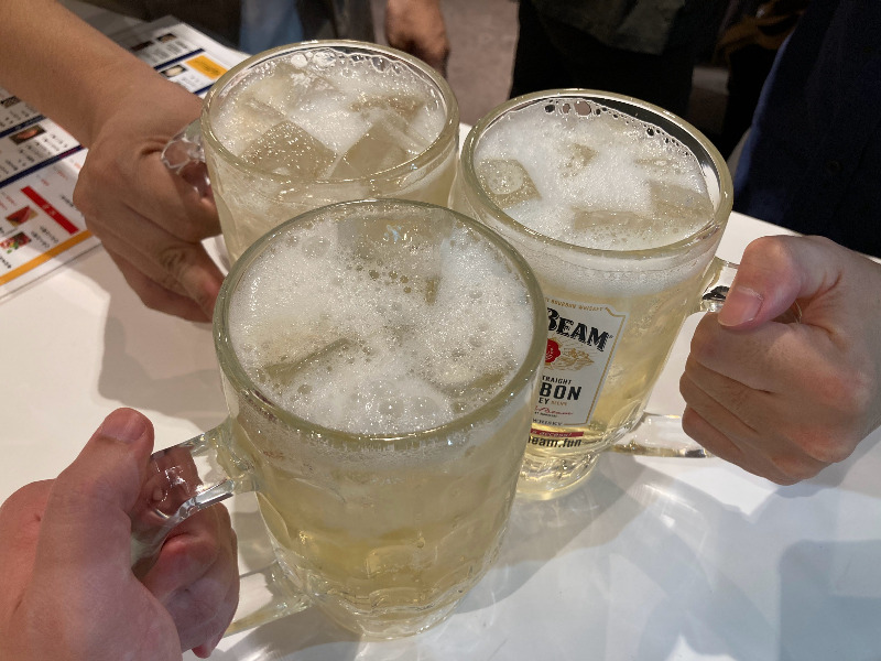 2026/06/11　メガジムビームハイボール
