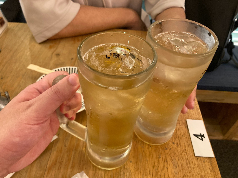 2026/07/14　ハイボールジョッキは若干細め