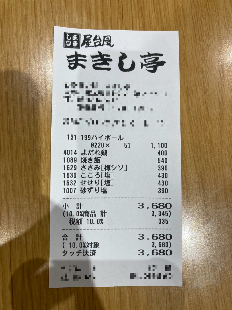 2026/07/14　過去は居酒屋メニューを注文することが多かったが、今回は焼鳥で