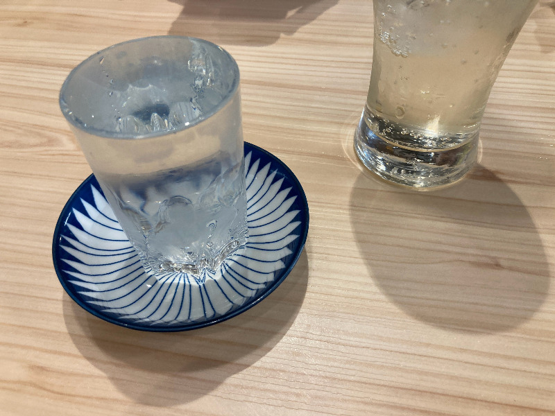 2026/08/15　日本酒は半合ちょっとの量で飲み比べもしやすい
