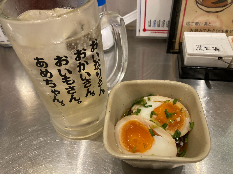 2026/09/04　三大サービスのハイボールは少し小ぶり