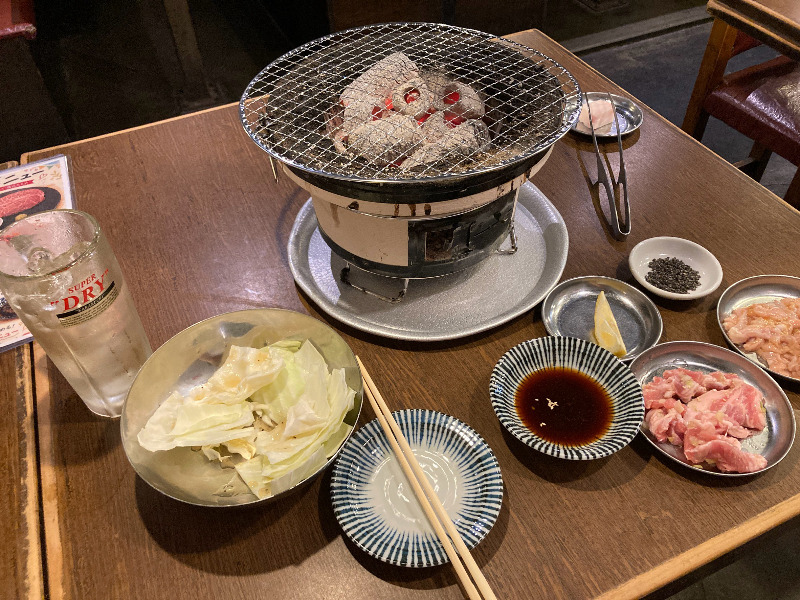 2026/09/06　炭火焼で本格的