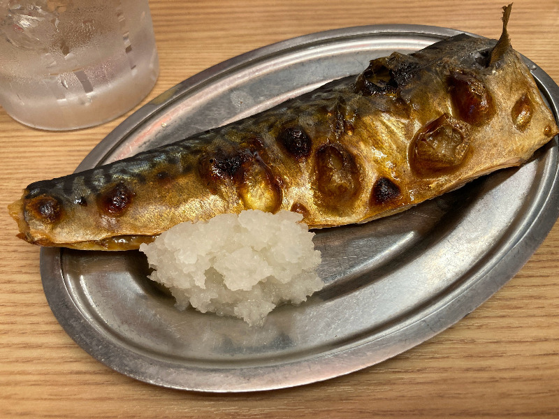 2026/09/07　鮮魚のほかに焼き魚が置いてある日も多い